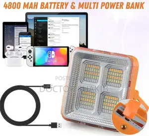 60W Portable Solar Flood Light