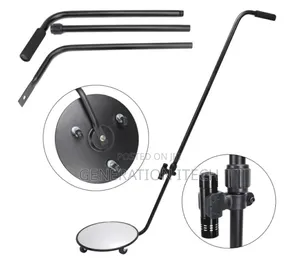 Under Vehicle Search Mirror With Led Torch Light- 12 Inches