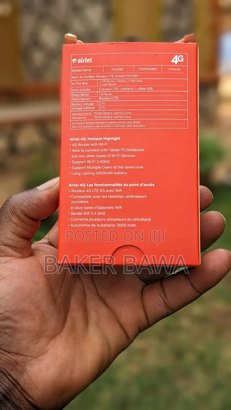 Unlocked Airtel 4g Pocket Mifi