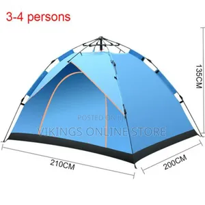 3-4 Person Outdoor Beach Tent Fully Quick Automatic Opening