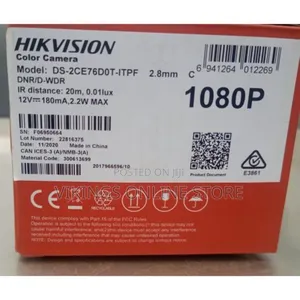 Hikvision CCTV Camera Hikvision Indoor Dome Color 1080P
