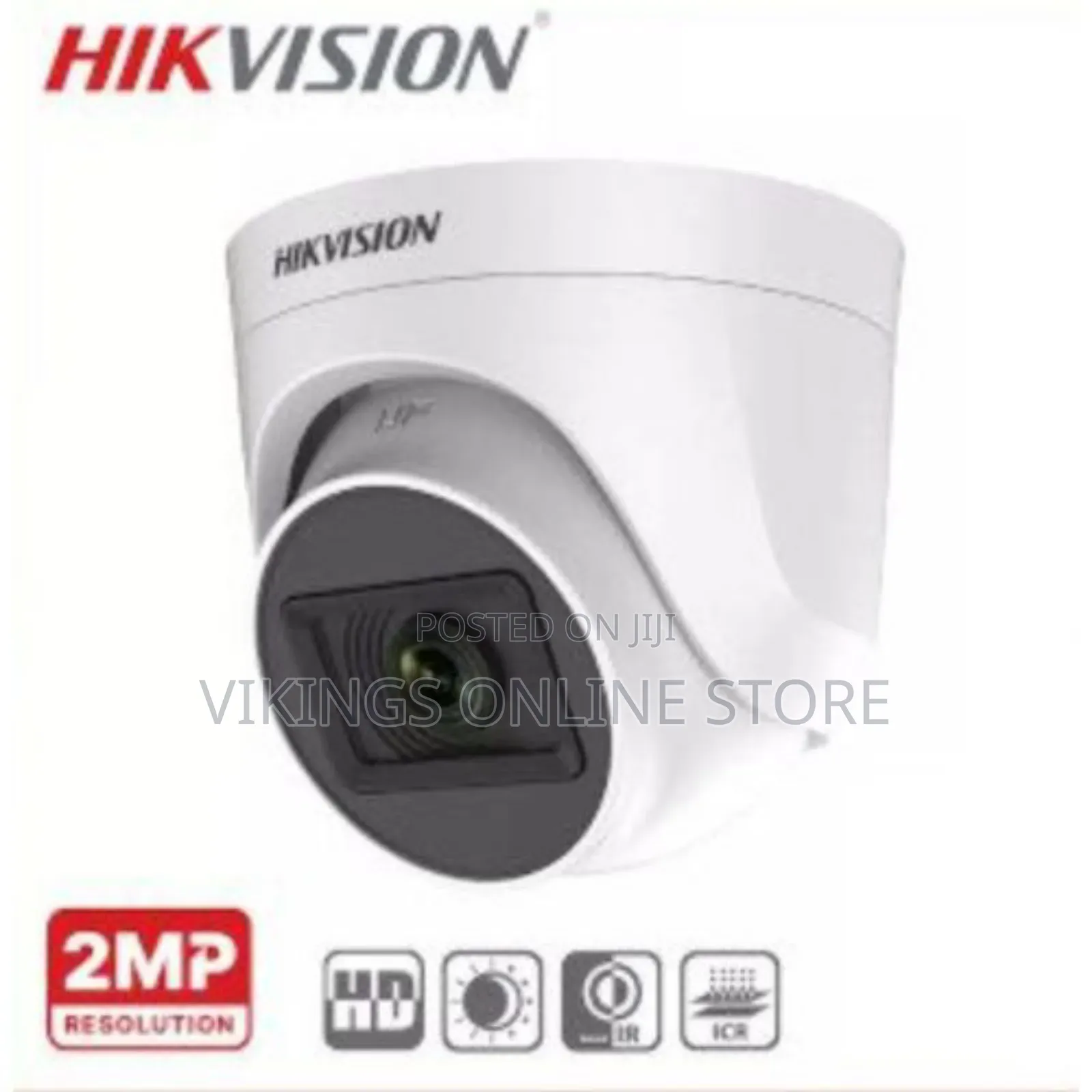 Hikvision Dome CCTV Security Camera 720p 1MP