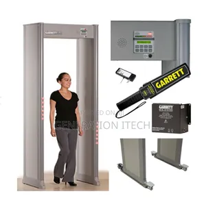 Garret Mobile Walk- Through Metal Detector- Wheels- Sync