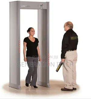 Garret Mobile Walk- Through Metal Detector- Wheels- Sync