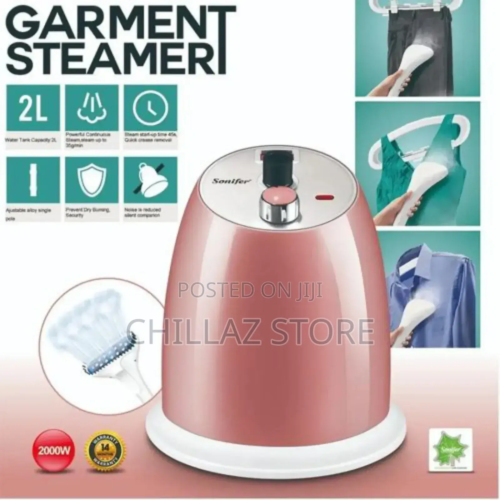 Electric Sonifer Garment Steamer