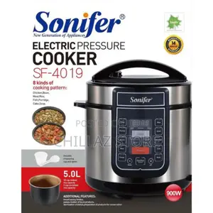 Electric Sonifer 5L Pressure Cooker