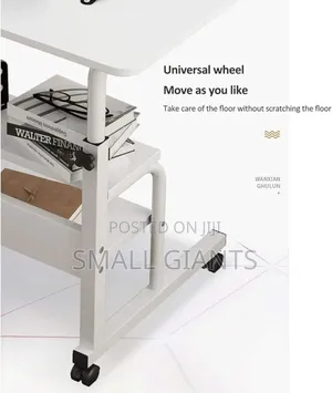 Mobile Overved Laptop Desk With Wheels