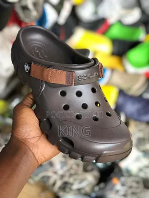 New Original Crocs. Brown and Blue