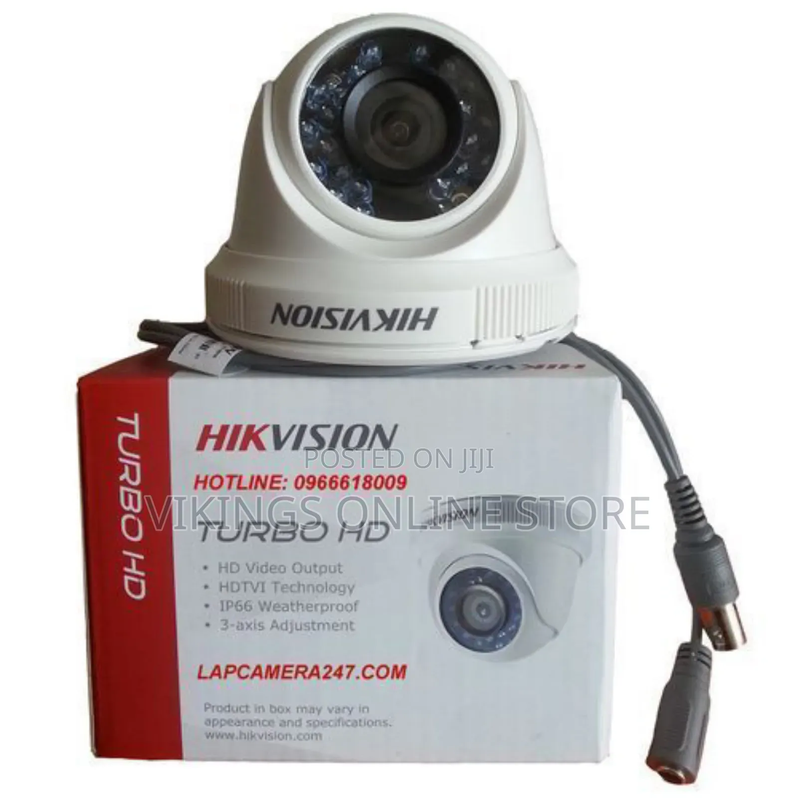 Hikvision CCTV Camera 1080p (Ds-2ce 56dot-Ir) - White