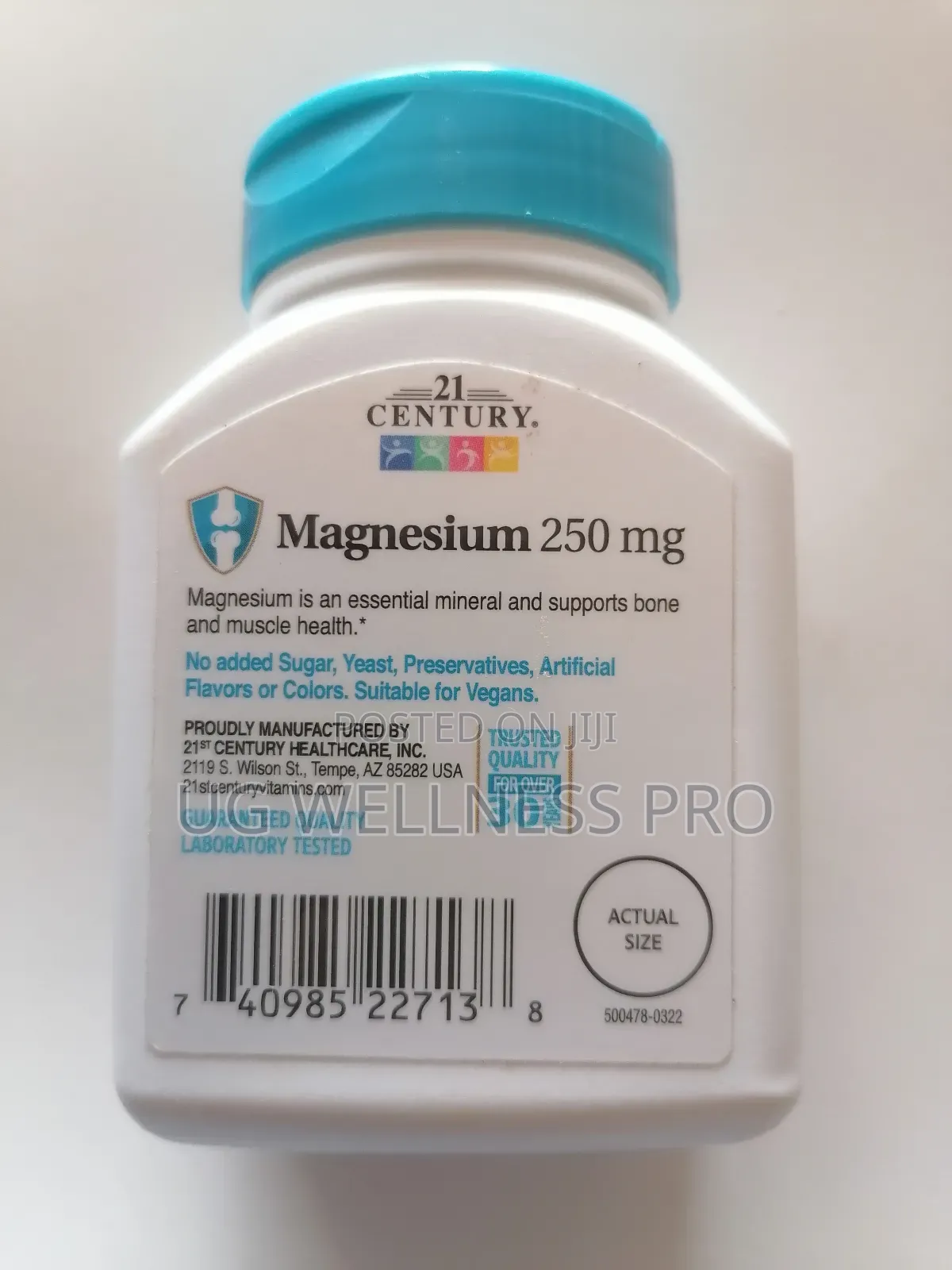 21st Century, Magnesium, 250 Mg, 110 Tablets