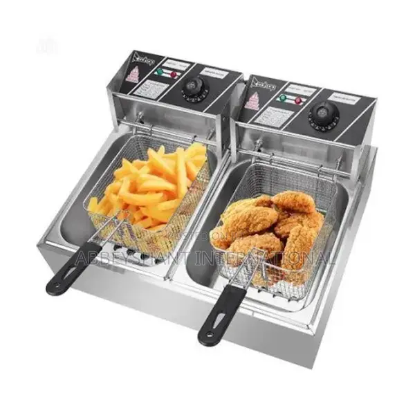 Double Deep Fryer/Adh 12l Deep Fryer