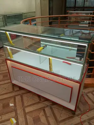 Shop Glass Counter Table 4ft and 8mm Hard Glass