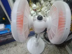 360 Degrees Double Head Rotating Fan