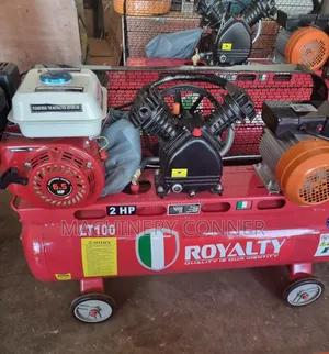 Compressor 100ltrs Royalty Both Electric and Petrol