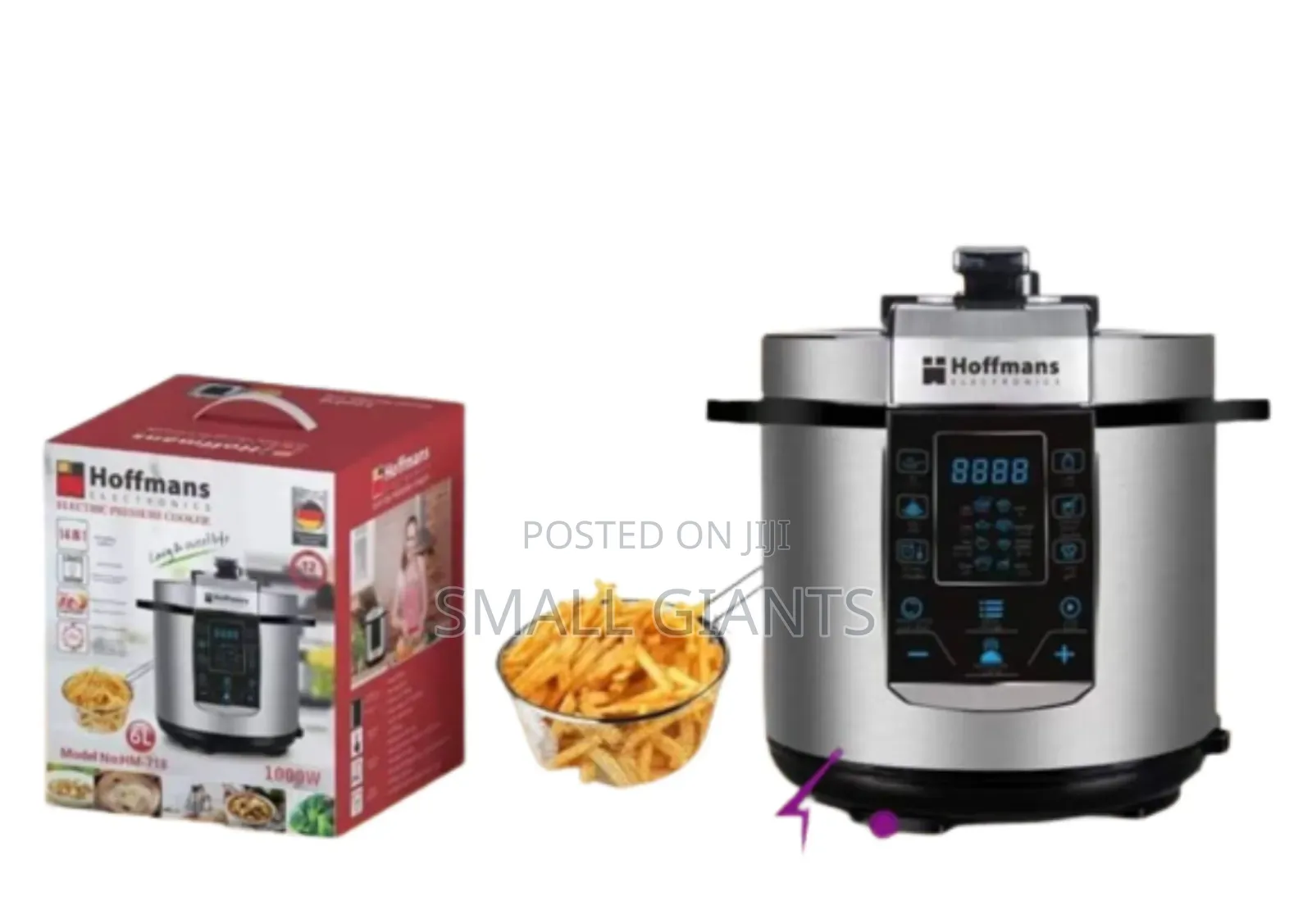 Hoffmans 6L Electric Pressure Cooker | HM-718