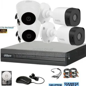Hikvision 4 Channel 1080P CCTV Camera Surveillance Kits -