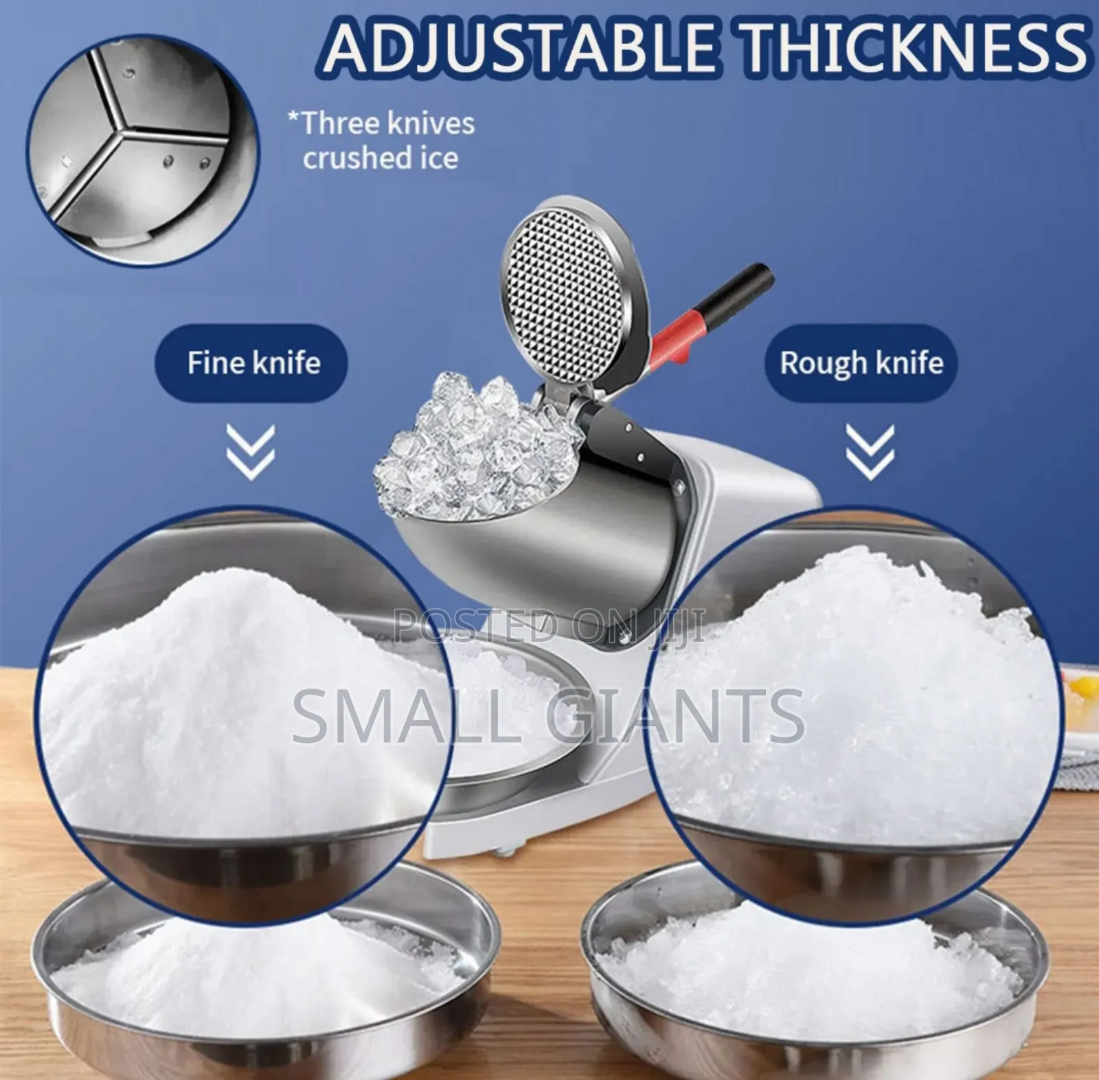 300W Electric Ice Crusher Machine SK-777