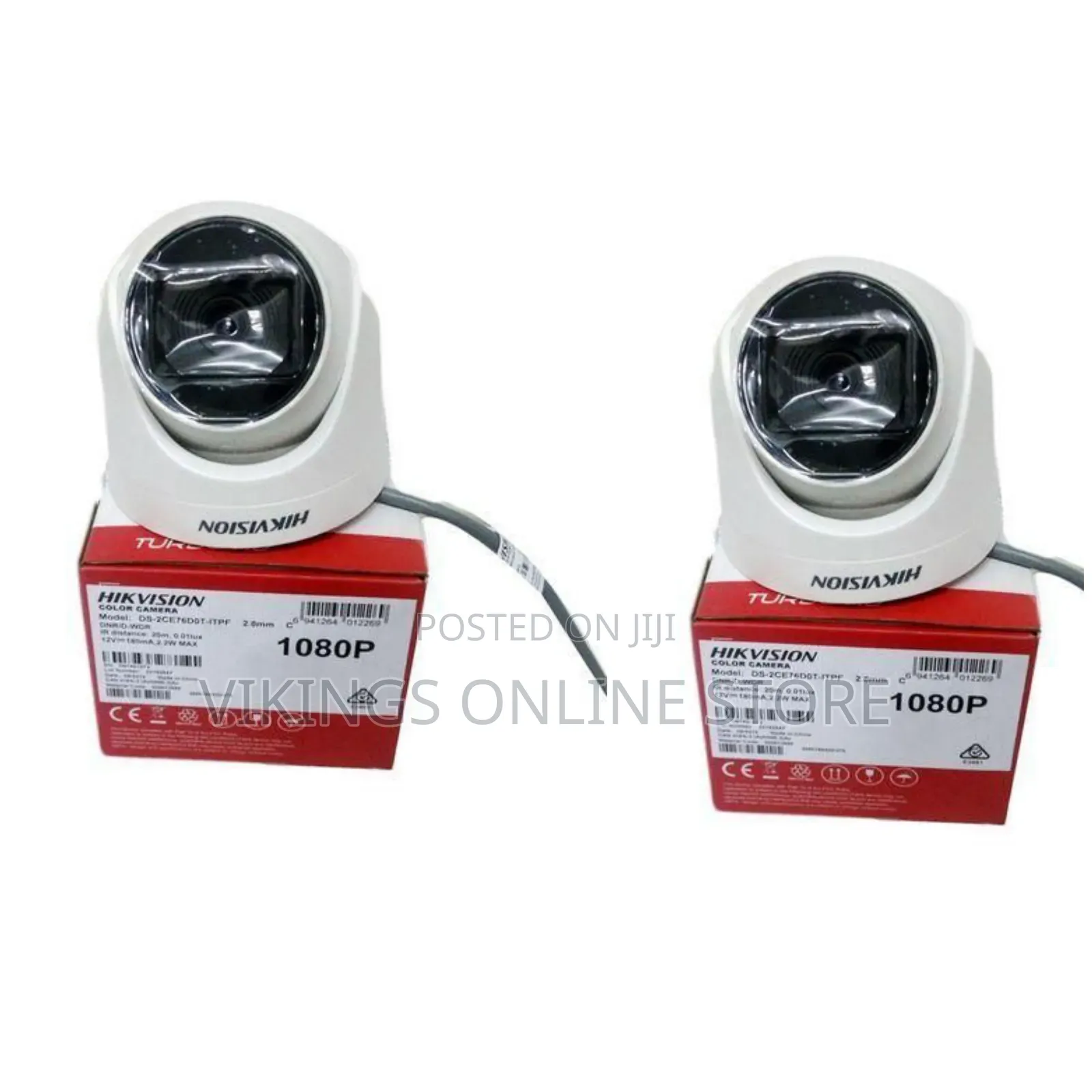 Hikvision Dome 2MP 20 Meter Coverage - White