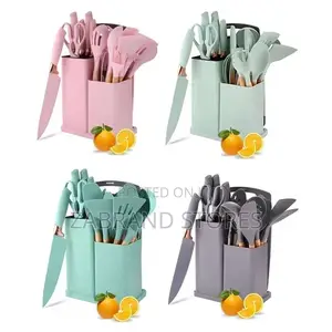 Silicon Knife and Cutlery Set