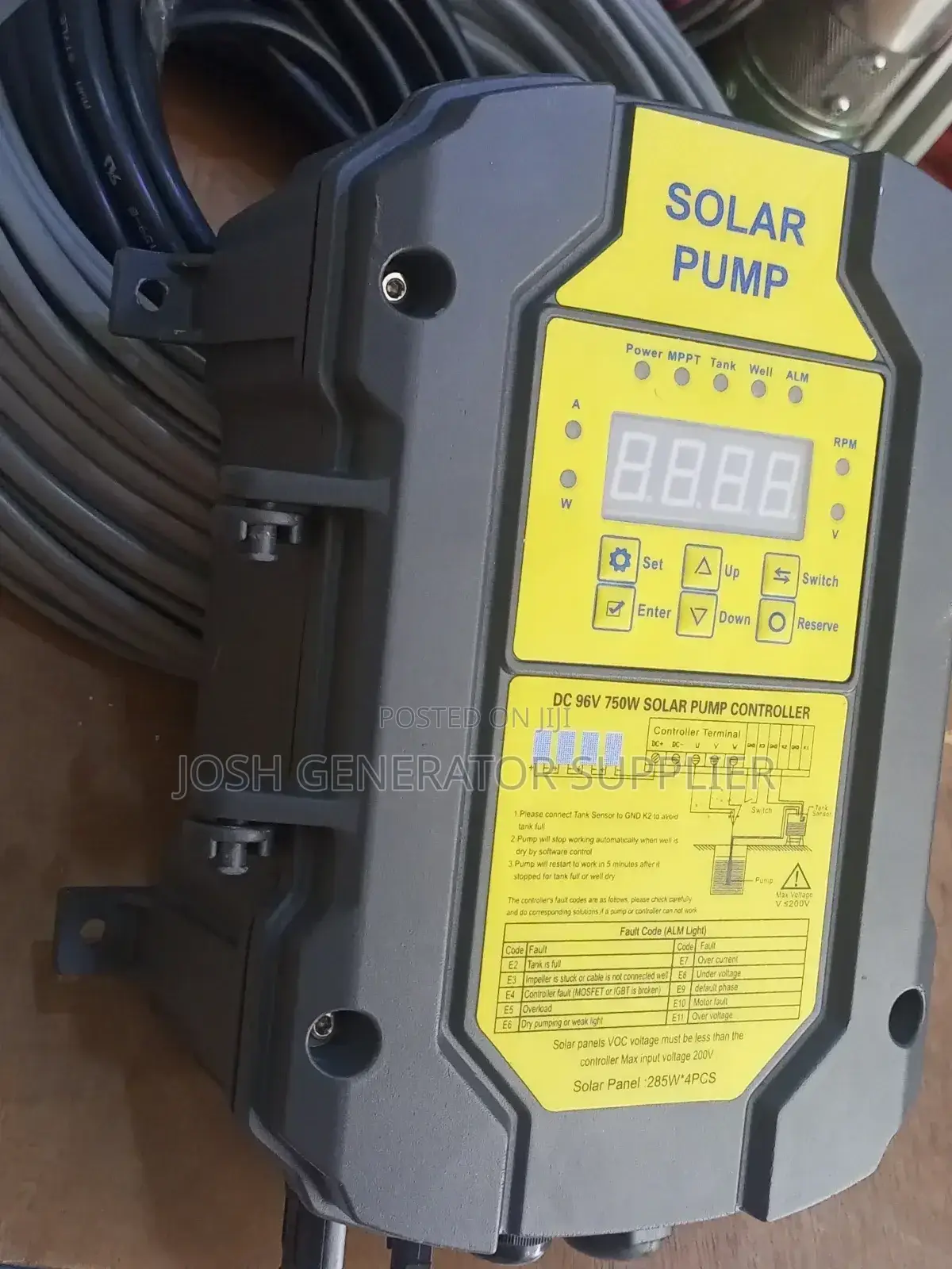 DC 96v Solar Pump Controller