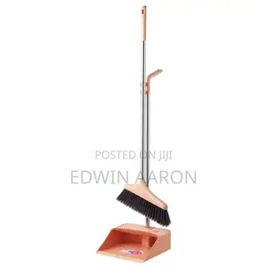 Stainless Steel Broom With Dust Pan