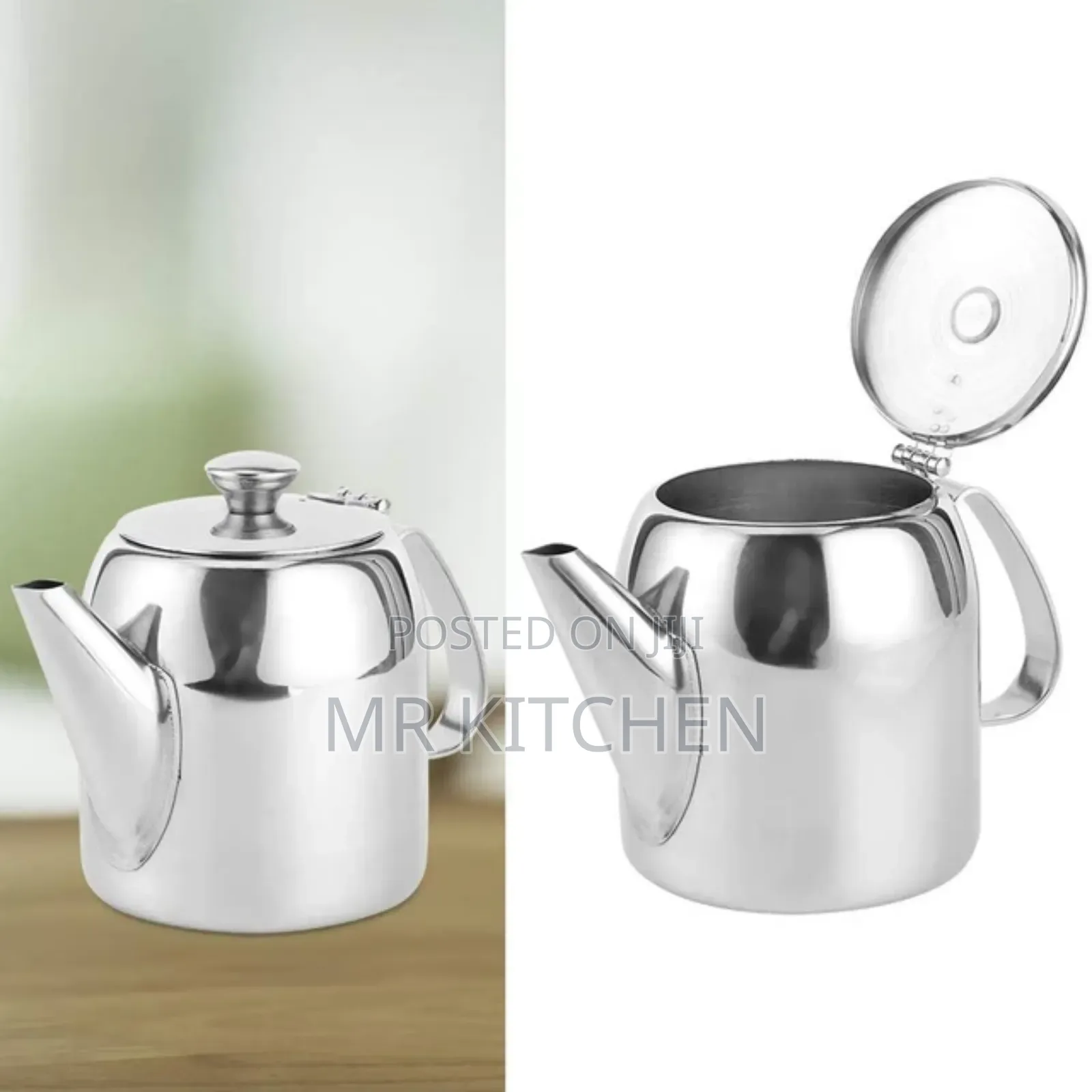 Heavy Metallic Teapot