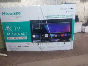 Hisense 65 Smart UHD Flat Screen Flameless.