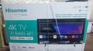 Hisense 65 Smart UHD Flat Screen Flameless.