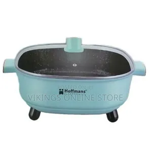 Hoffmans 6 Litre Ceramic Nonstick - Deep Electric Frying Pan