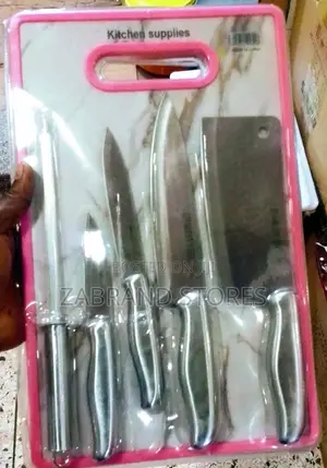 Knife Set and Cutting Board