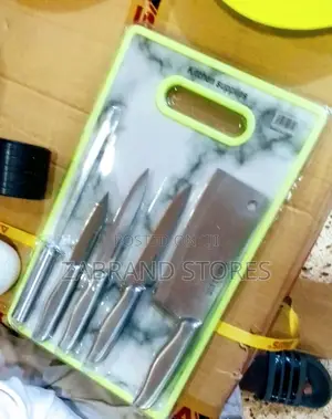 Knife Set and Cutting Board