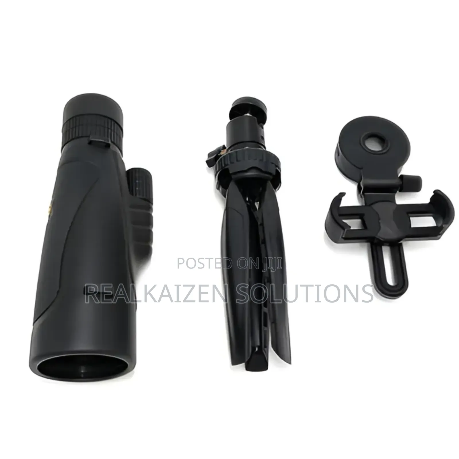 High Power Telescope Monocular With Smartphone Holder+Tripod