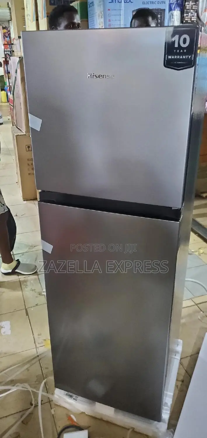 Hisense 200l Double-door Fridge Silver Colour (Defrost)