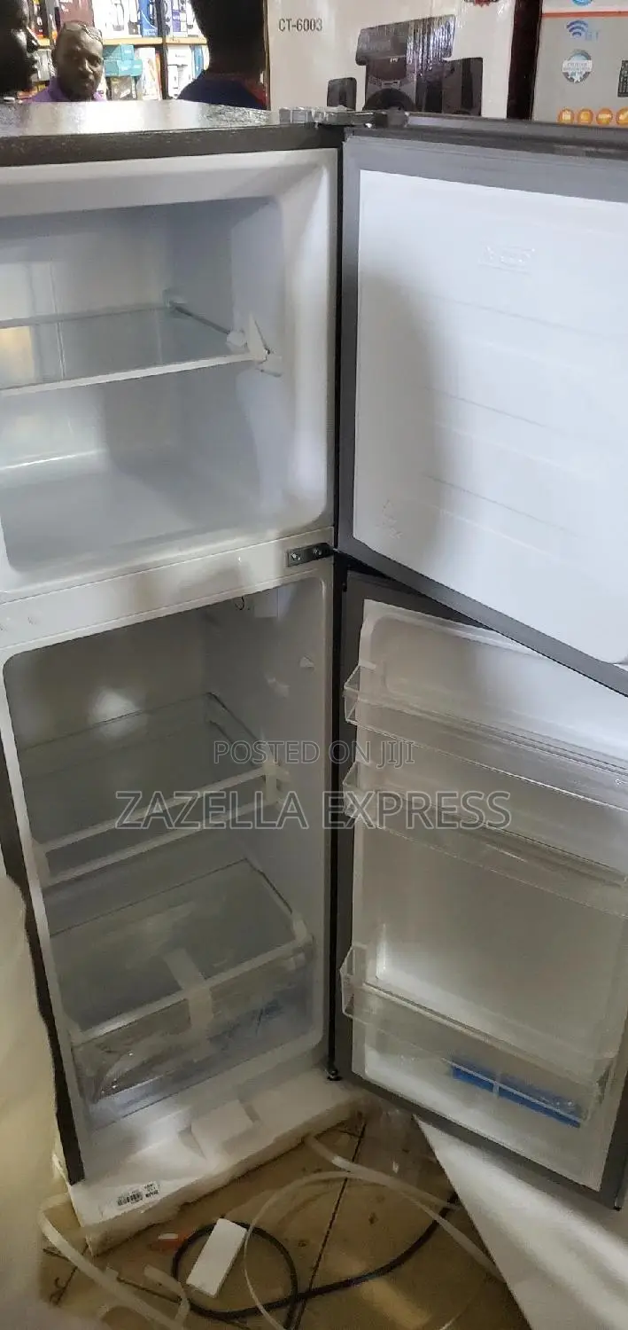 Hisense 200l Double-door Fridge Silver Colour (Defrost)
