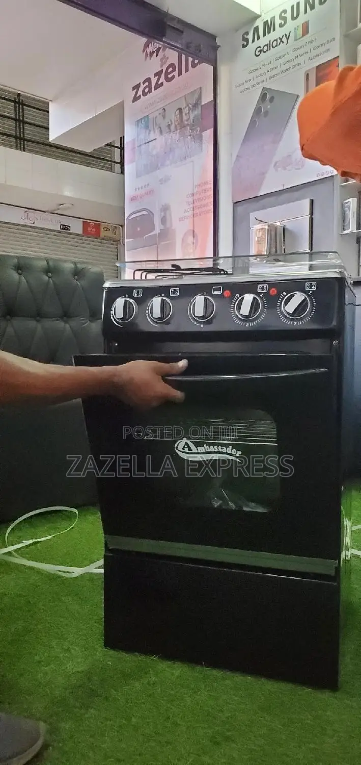 Ambassador 2+2 Cooker With Electric Oven