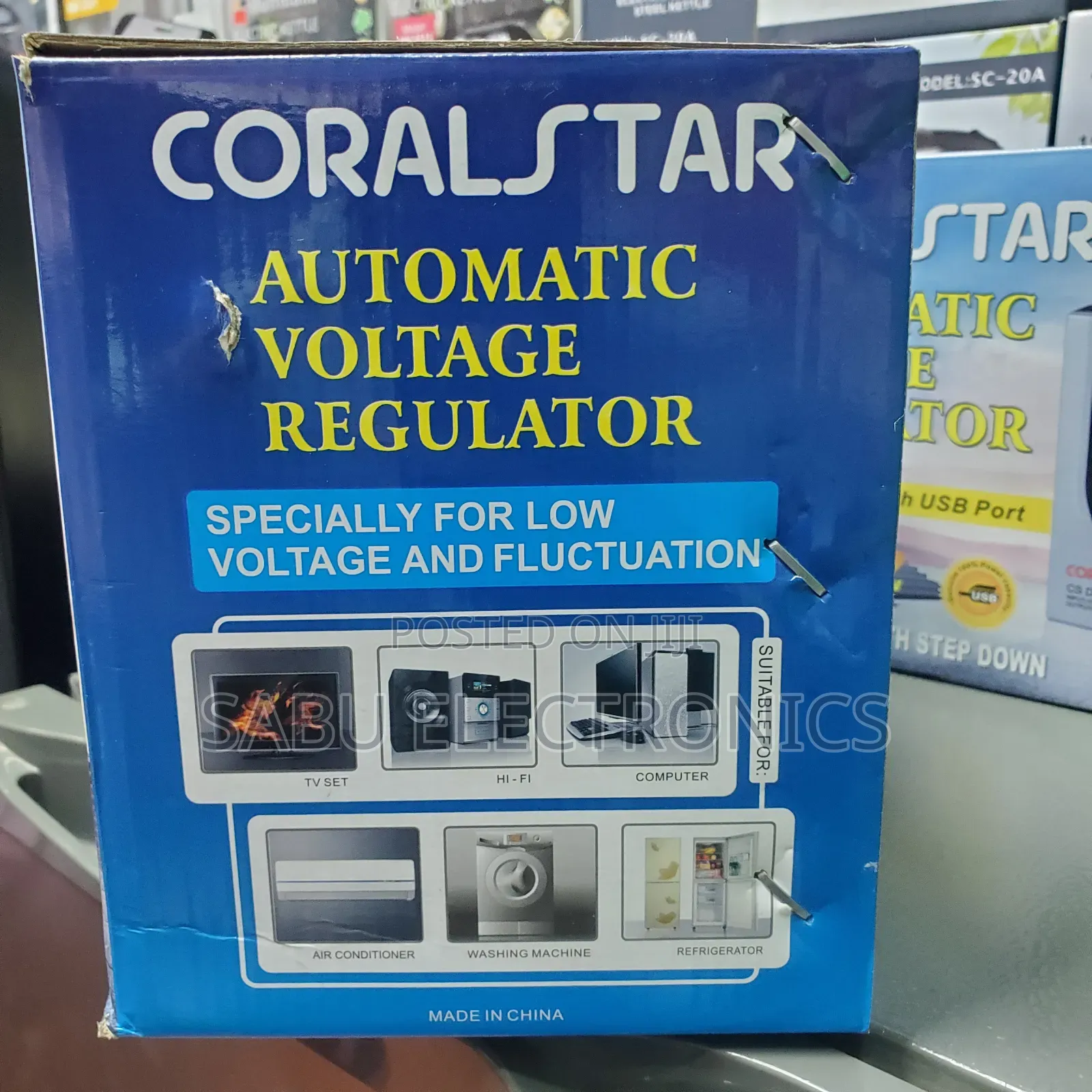 Automatic Voltage Regulator 1000va- Step Down - Stabilizer