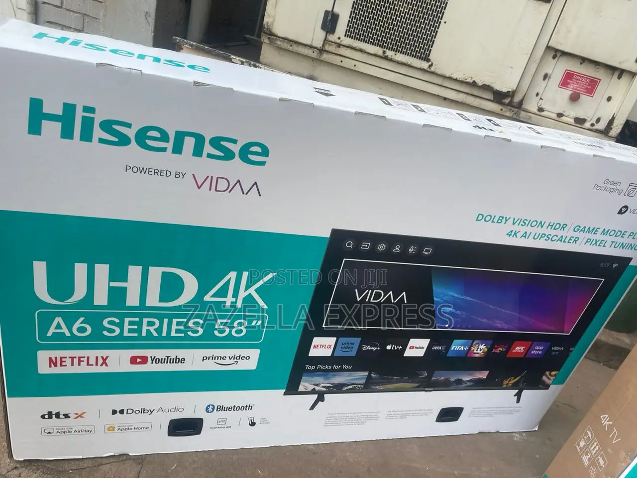 Hisense 58" Smart Uhd Television