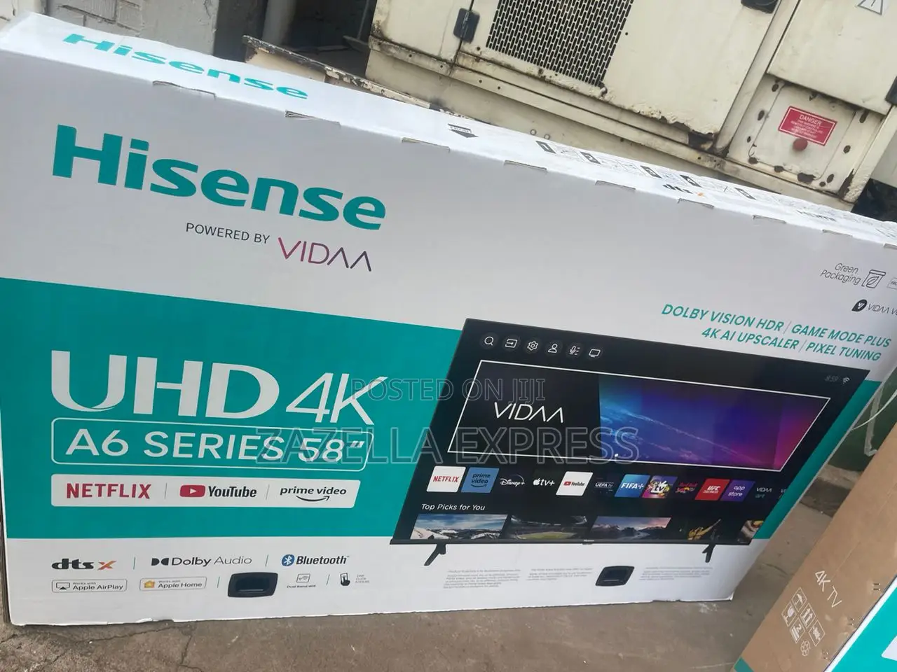Hisense 58" Smart Uhd Television