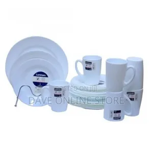 Luminarc 6dinner Plates 6 Side Plates 6soup Plates 6tea Cups