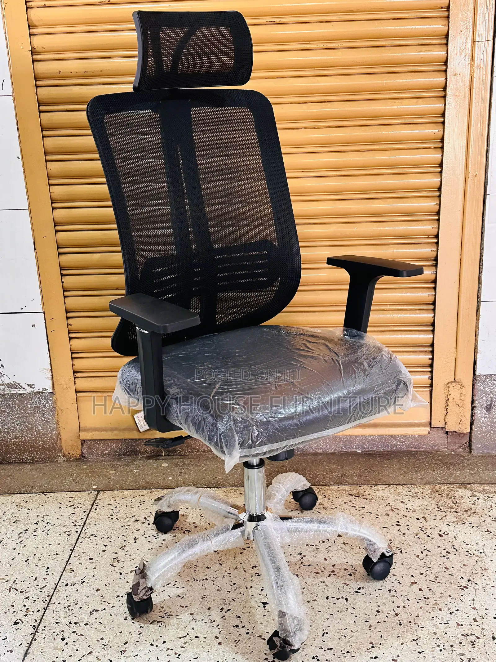 Mesh Office Chair (With Head Rest)
