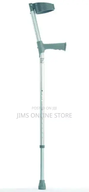 Genuine Adjustable Walking Stick/ Elbow Crutches 1pc