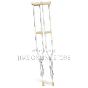 Pair of Axillary Underarm Crutches Small, Medium, Longest