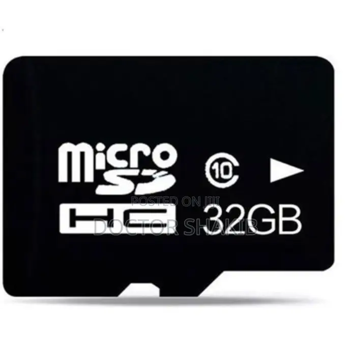32GB Memory Card-black