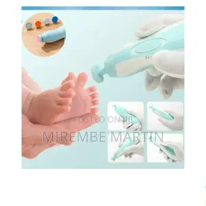 Electric Baby Nail Cutter Clipper Set.