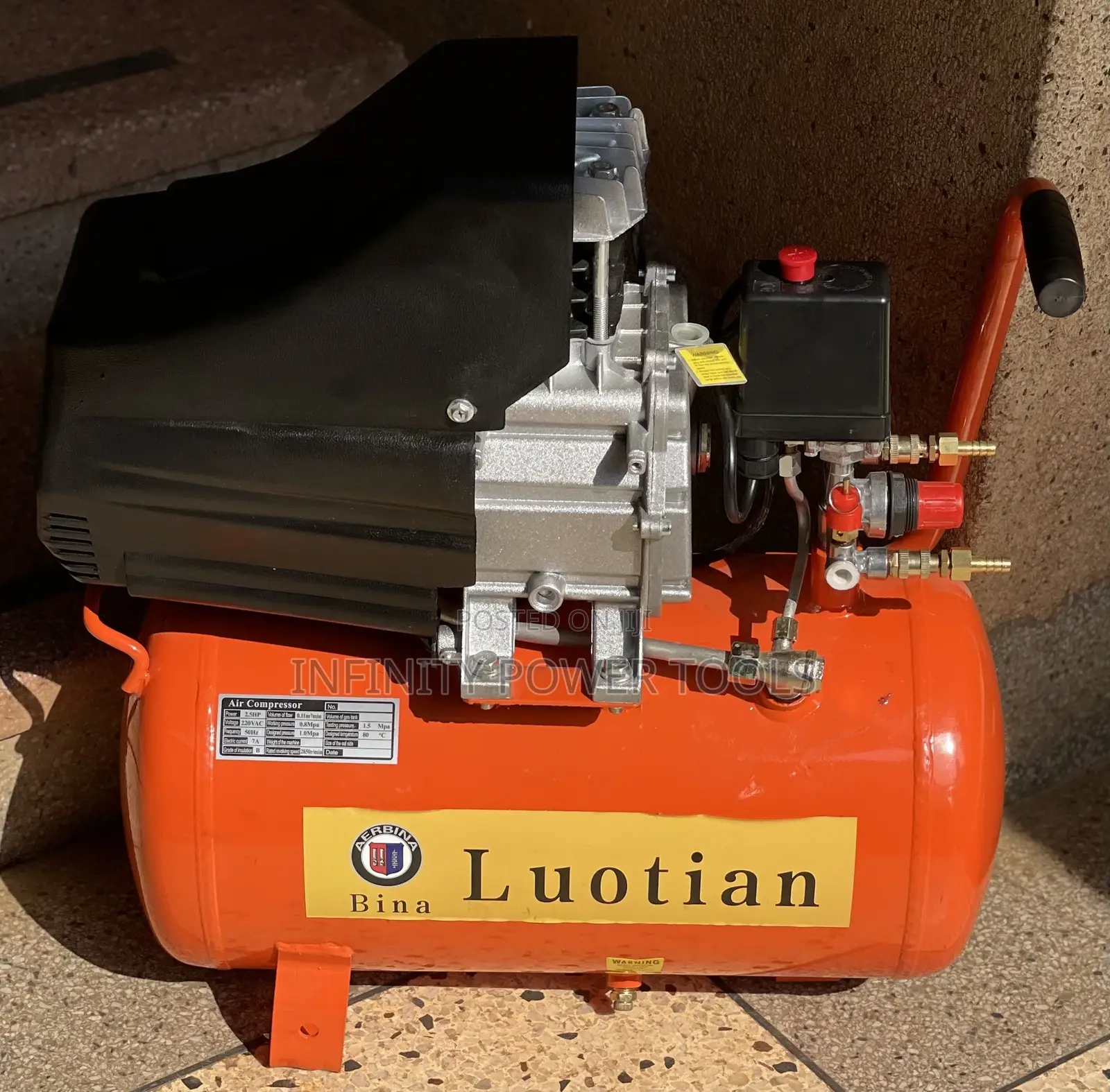 Compressor 25l Normal Luotian 2.5hp