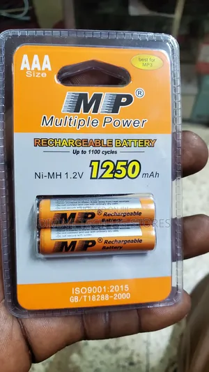MP AAA Rechargeable Battery- Multiple Power (1.2V 1250 Mah )