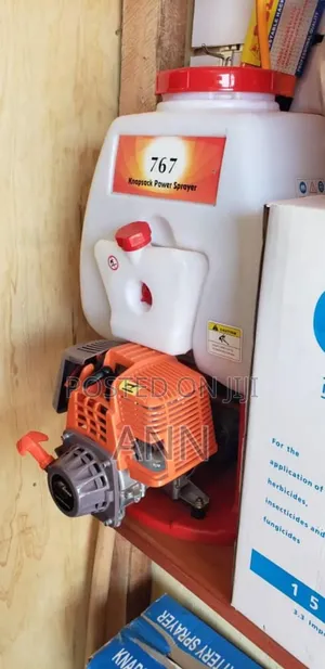 It Is a 4 Stroke Motorized Sprayer Requiring Oil and Petrol
