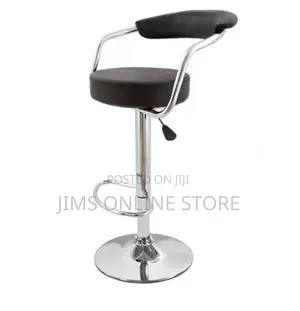 Swivel Barstool Black