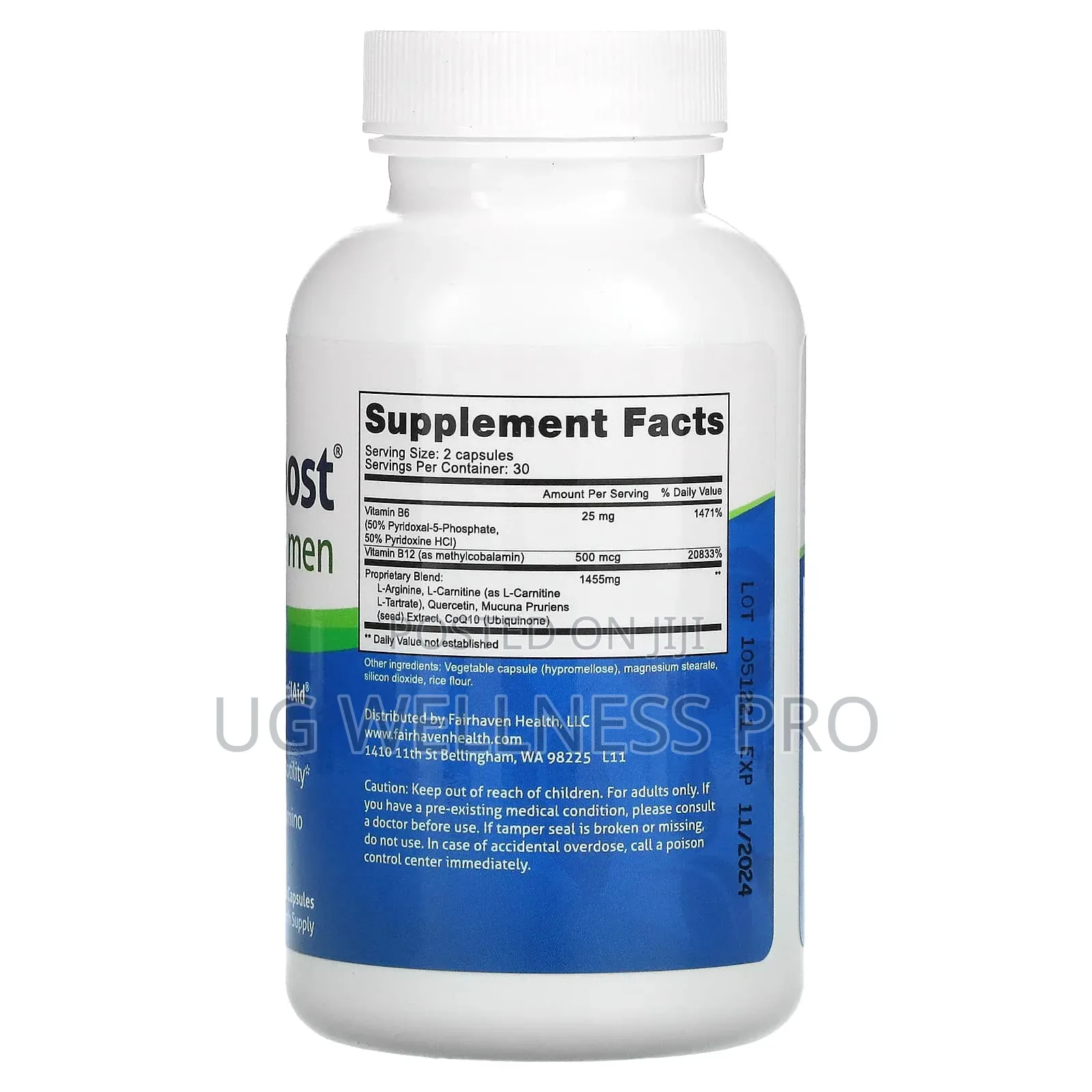 Fairhaven Health, Motility Boost for Men, 60 Capsules