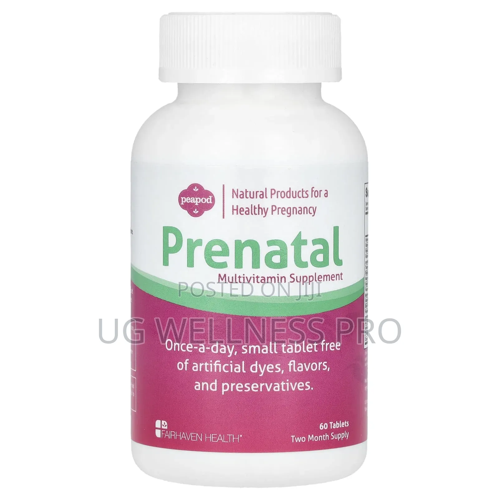 Fairhaven Health Prenatal Multivitamin Supplement, 60 Tabs